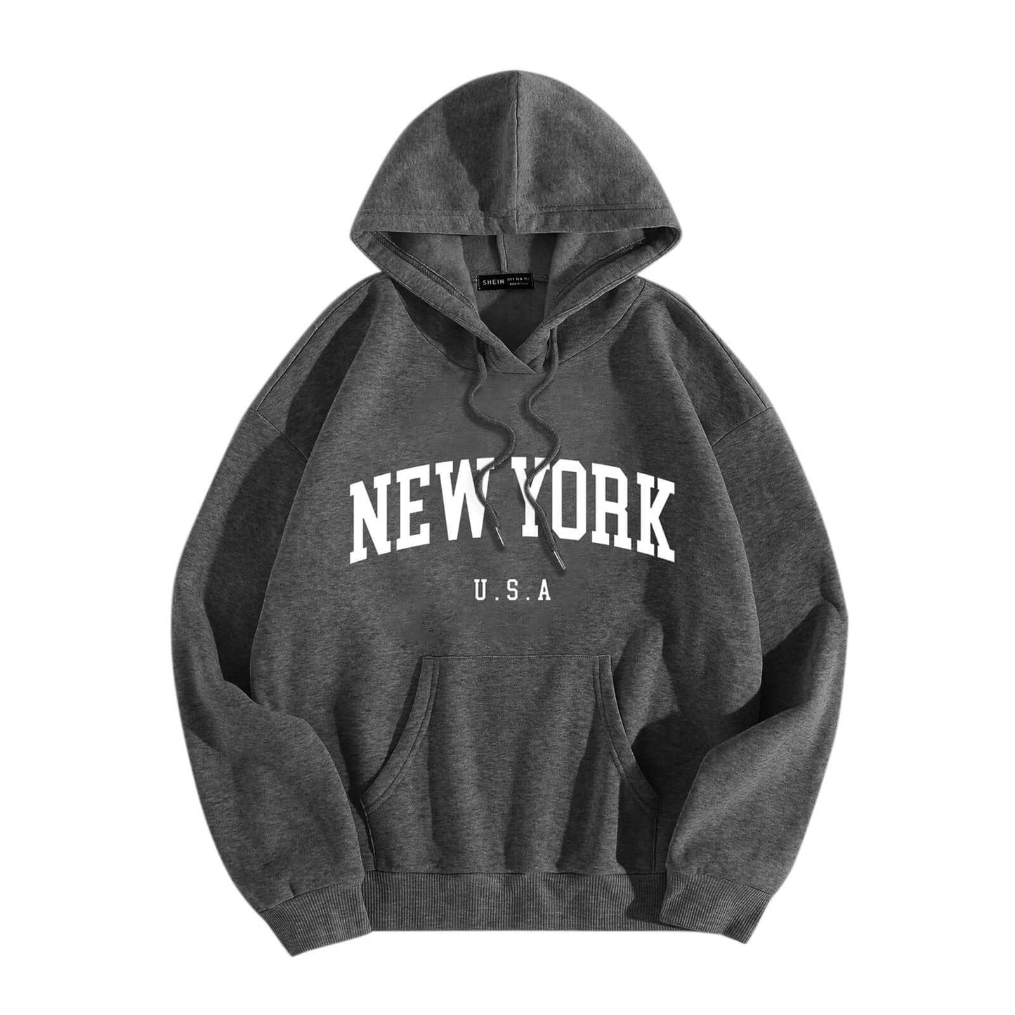 Men’s and Women’s New York USA Graphic Hoodie - Casual Long Sleeve Pullover Sweatshirt with Hood - Zenzweave