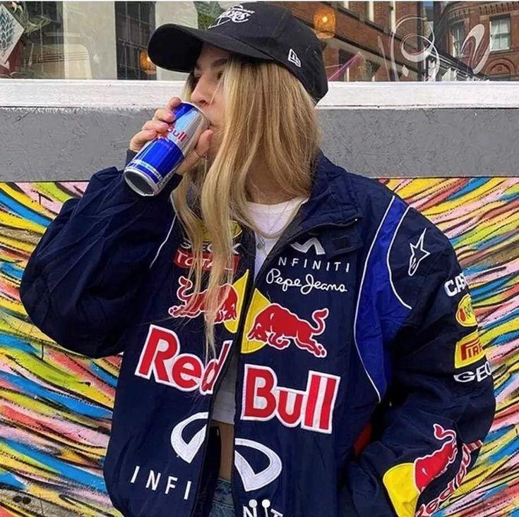 Red Bull F1 Vintage Racing Jacket | Zenzweave - Zenzweave