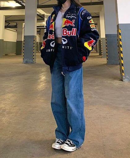 Red Bull F1 Vintage Racing Jacket | Zenzweave - Zenzweave