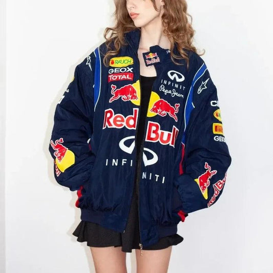 Red Bull Vintage Racing Jacket | Zenzweave - Zenzweave