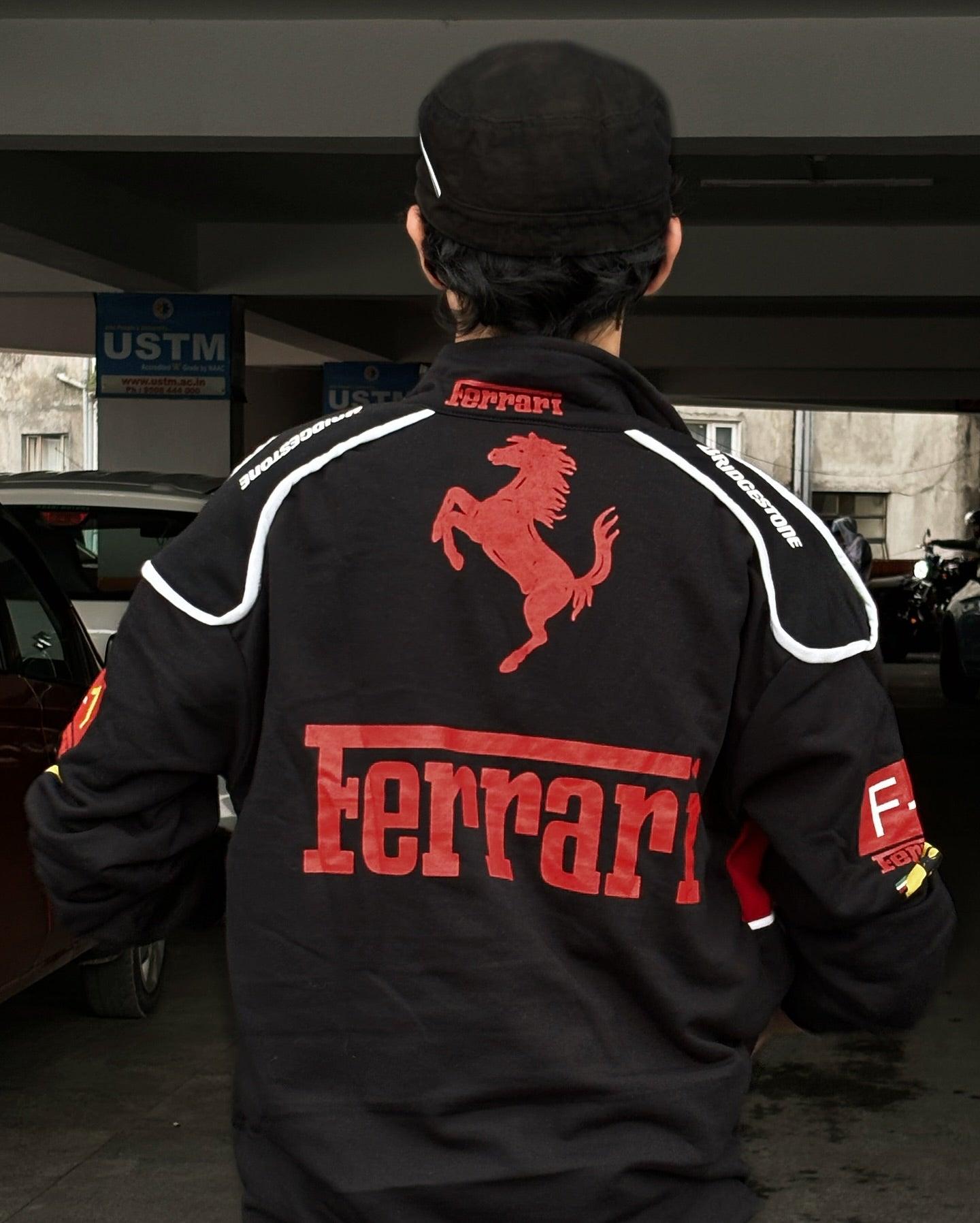 Ferrari F1 Vintage Premium Jacket | Zenzweave - Zenzweave